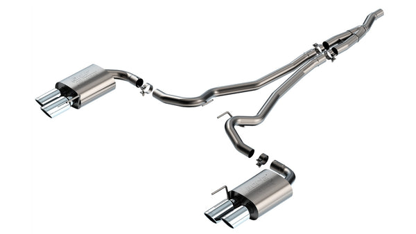 Borla 2024 Ford Mustang Ecoboost 2.3L Cat-Back Exhaust System ATAK w/ Quad Tip