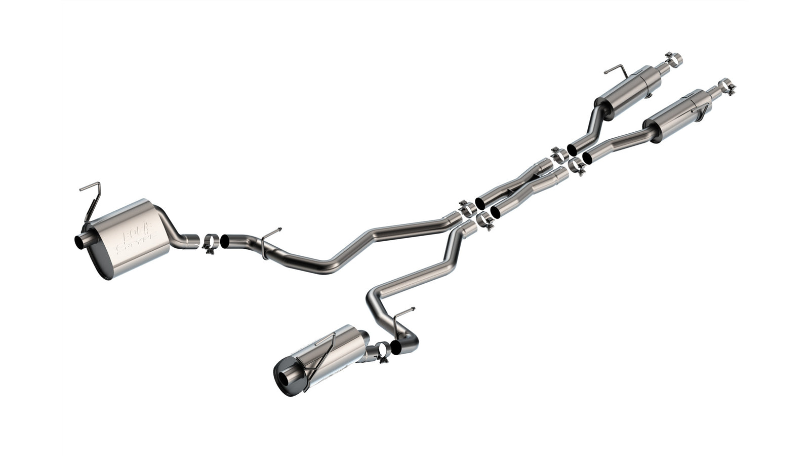 Borla 21-24 Jeep Grand Cherokee 5.7L S-Type Cat-Back