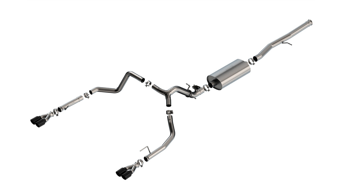 Borla 2024 Chevy Silverado 1500 6.2L V8 Touring Catback Exhaust w/ Simulator