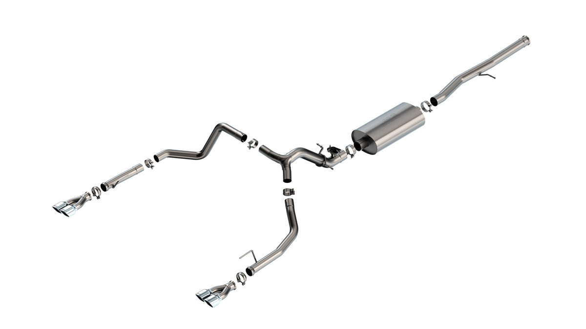 Borla 2024 Chevy Silverado 1500 6.2L V8 Touring Catback Exhaust w/ Simulator