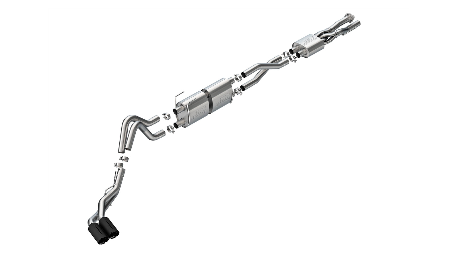 Borla 20-26 Ford F250/F350 SD 7.3L V8 CC SB (160in WB) (SRW) S-Type Cat-Back Exhaust