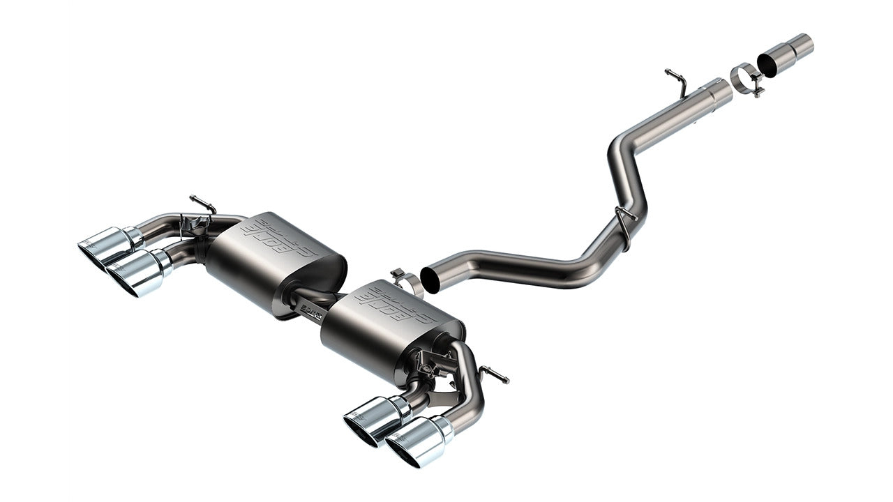 Borla 22-25 Volkswagen Golf R S-type Cat-Back Exhaust