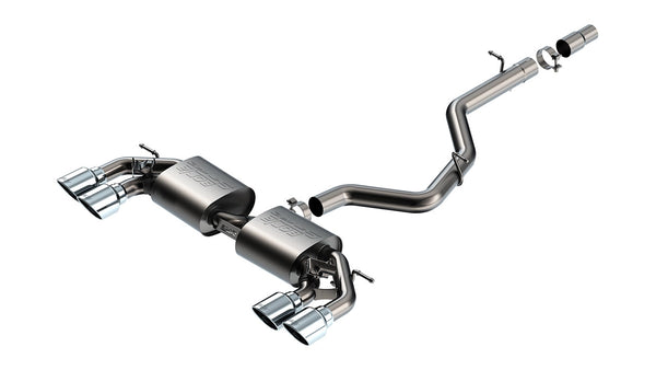 Borla 22-25 Volkswagen Golf R S-type Cat-Back Exhaust