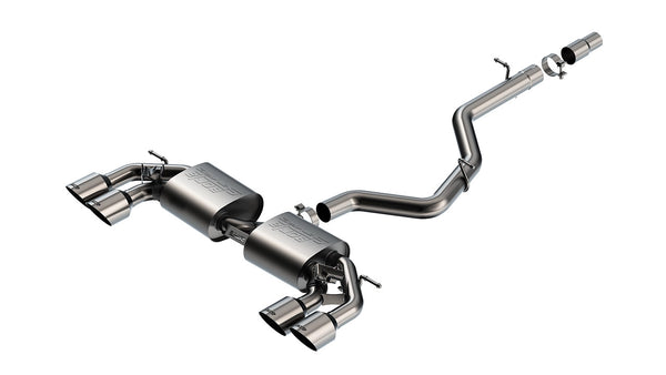 Borla 22-25 Volkswagen Golf R S-type Cat-Back Exhaust