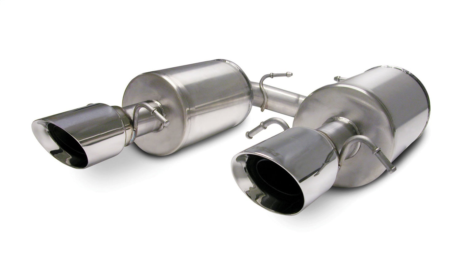 Corsa 2005-2007 Cadillac STS 4.6L Polished Touring Axle-Back Exhaust - 14157
