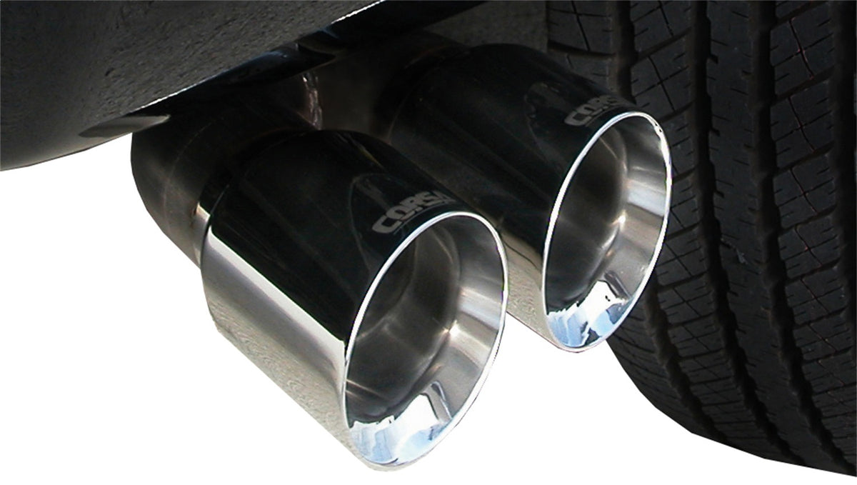 Corsa 07-08 Chevrolet Suburban 1500 5.3L V8 Polished Sport Cat-Back Exhaust - 14246