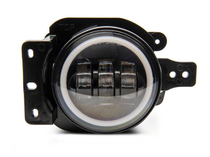 Raxiom 07-23 Jeep Wrangler JK &amp; JL 20-23 Jeep Gladiator JT Axial Series LED Fog Lights w/ Halo - J142669
