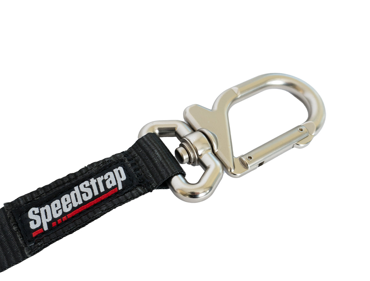 Speedstrap 1.25IN x 7ft Motorcycle Tie-Downs w/ Sliding Ratchet (2-Pack) - 14300-2