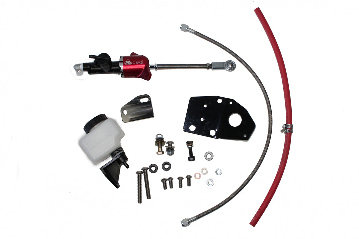 McLeod 79-04 Ford Mustang Hydraulic Throwout Bearing w/External Slave & Qwik Disconnect Lines - MCL-14-326