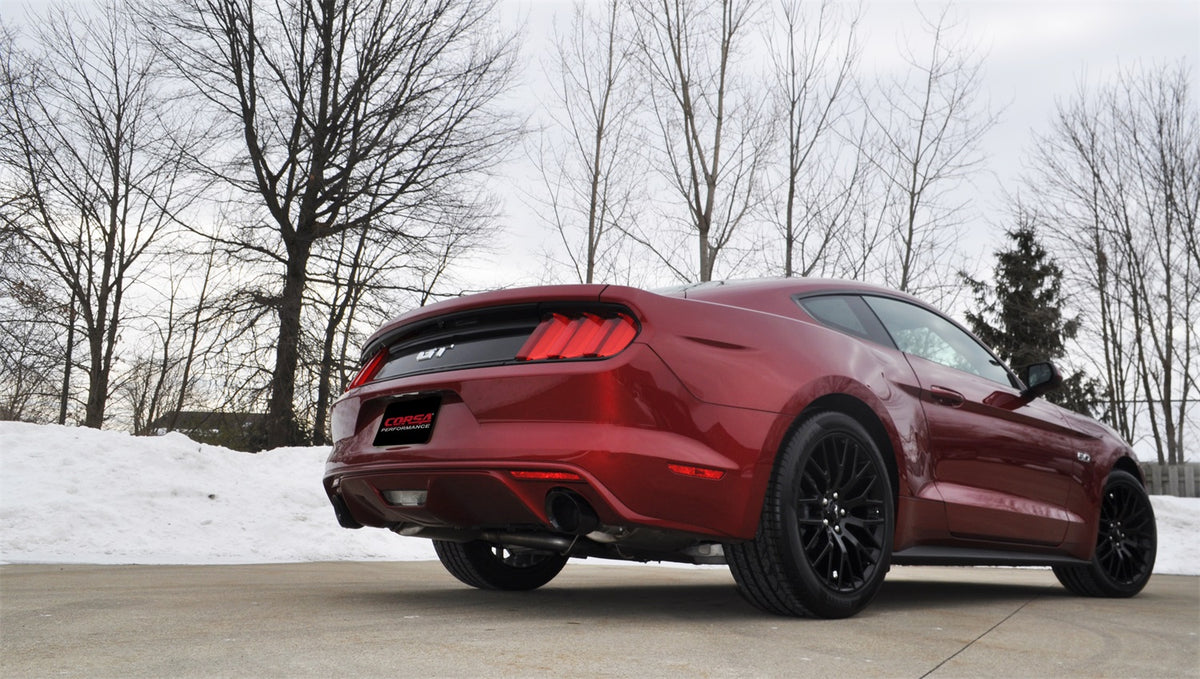 Corsa 2015 Ford Mustang GT 5.0 3in Double X Pipe *Will Fit Factory Exhaust* - 14327