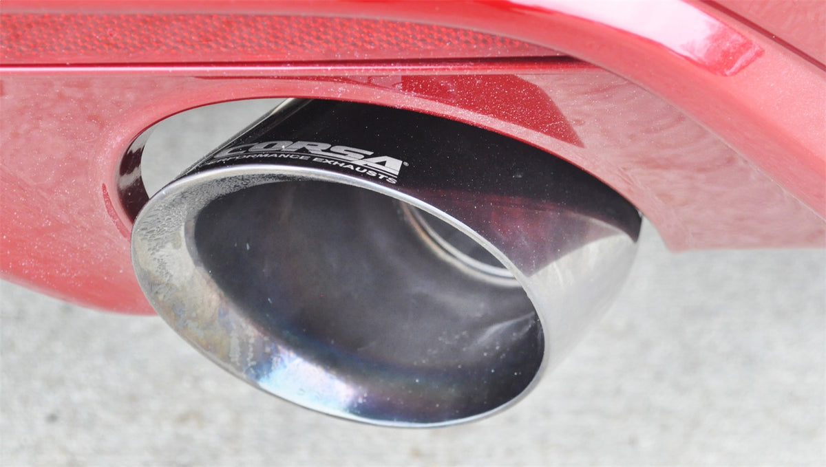 Corsa 2015-2017 Ford Mustang GT 3.0in Inlet / 4.5in Outlet Polished Tip Kit (For Corsa Exhaust Only) - 14346