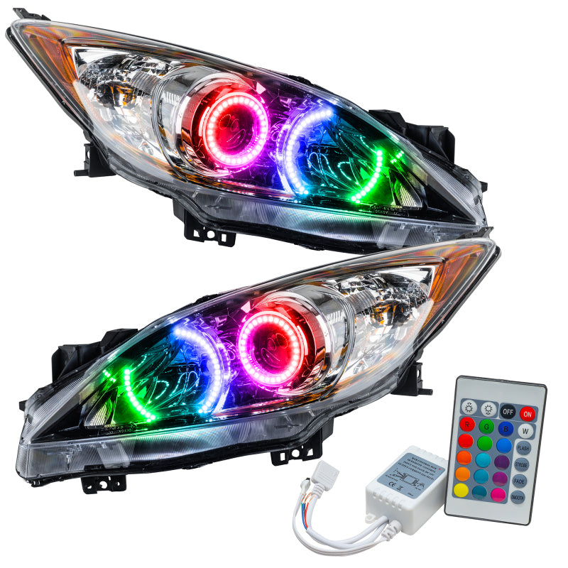 Oracle 10-13 Mazda 3 SMD HL - Halogen - ColorSHIFT w/ Simple Controller SEE WARRANTY - 7100-504