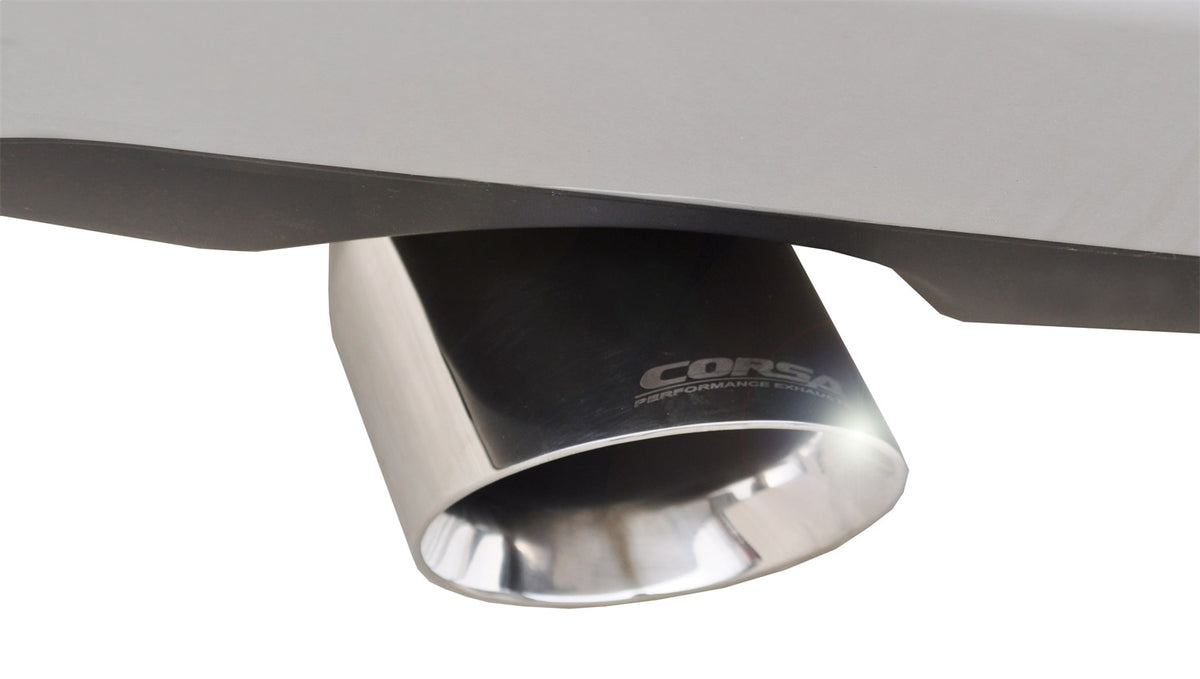 Corsa 2011-2014 Chrysler 200/Dodge Avenger V6 Polished Sport Cat-Back Exhaust - 14413
