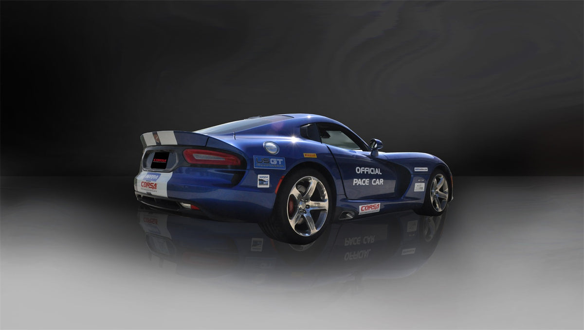 Corsa 13-13 Dodge Viper GTS 8.4L V10 Manual Xtreme Cat-Back Exhaust - 14416