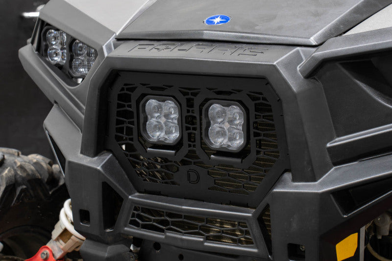 Diode Dynamics 14-18 Polaris RZR XP Stage Series LED Grille Kit - Sport White Fog - DD7857 for 2014-2018 Polaris RZR 900 - an
