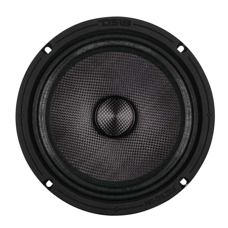DS18 8in 200 Watts RMS 2 ohm Mid-Range Loudspeaker Neodymium Shallow - PRO-CF8.2SLN - angle view