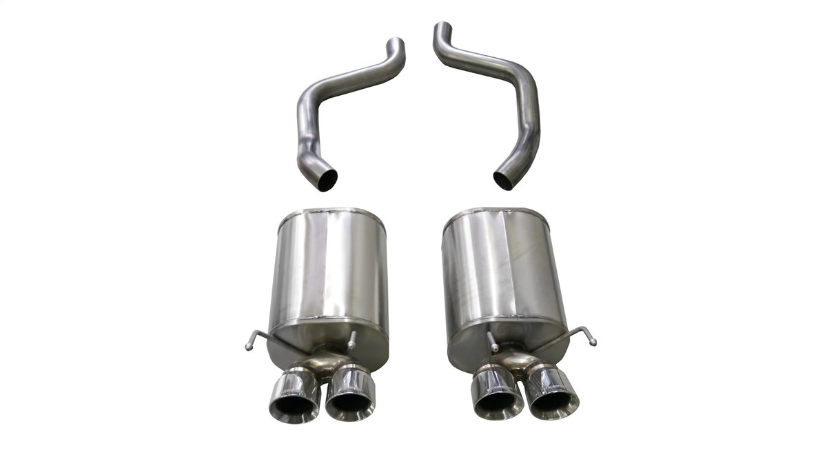 Corsa 05-08 Chevrolet Corvette C6 6.0L V8 Polished Xtreme Axle-Back Exhaust - 14469