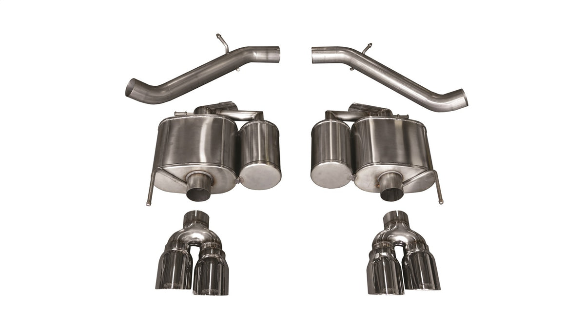 Corsa 2016-2019 Cadillac ATS-V 3.6T 4in Polished Sport Axle-Back Exhaust - 14478