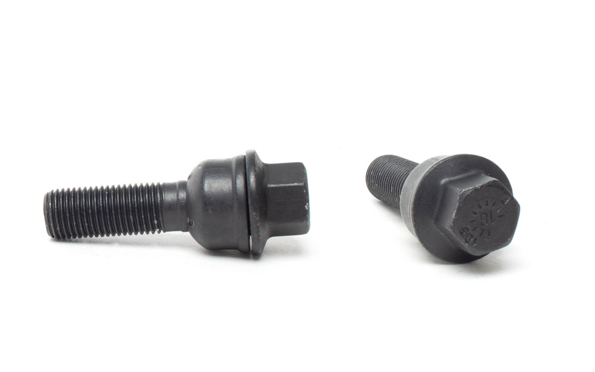 H&R Wheel Bolts Type 14 X 1.5 Length 38mm Type Audi Removable Ball - Black 17mm Head - 1453807ASW