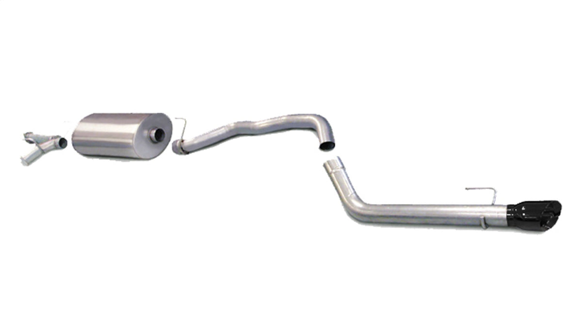 Corsa 2008-2017 Toyota Sequoia 5.7L V8 Touring Cat-Back Exhaust w/Black 4in Tip - 14573BLK