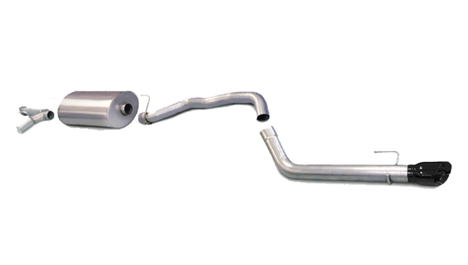 Corsa 2008-2017 Toyota Sequoia 5.7L V8 Touring Cat-Back Exhaust w/Black 4in Tip - 14573BLK