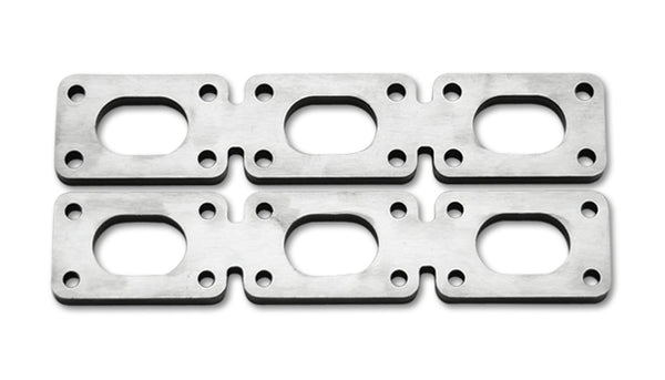 Vibrant Mild Steel Exh Manifold Flange for BMW E36/E46 platform motors (sold in pairs) 1/2in Thick - 14636