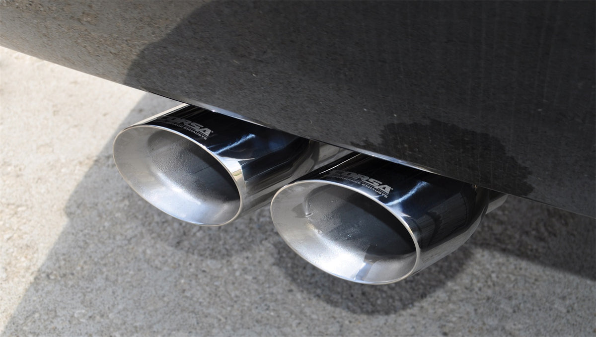 Corsa 2015 GMC Yukon XL 1500 5.3L V8 3in Cat-Back Single Side Exit Twin 4in Polished Tips - 14748