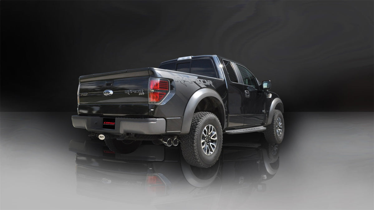 Corsa 2011-2014 Ford F-150 6.2L V8 156.5in Wheelbase 3in Resonator Delete Kit - 14756