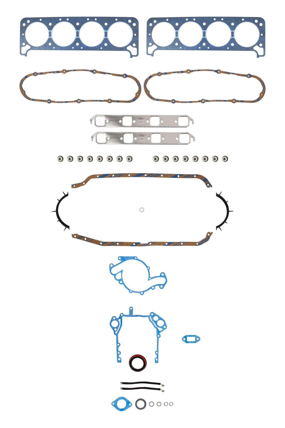 Fel-Pro Cadillac DeVille 260-1769 Engine Gasket Set - 2601769 for 1968-1976 Cadillac DeVille - front view