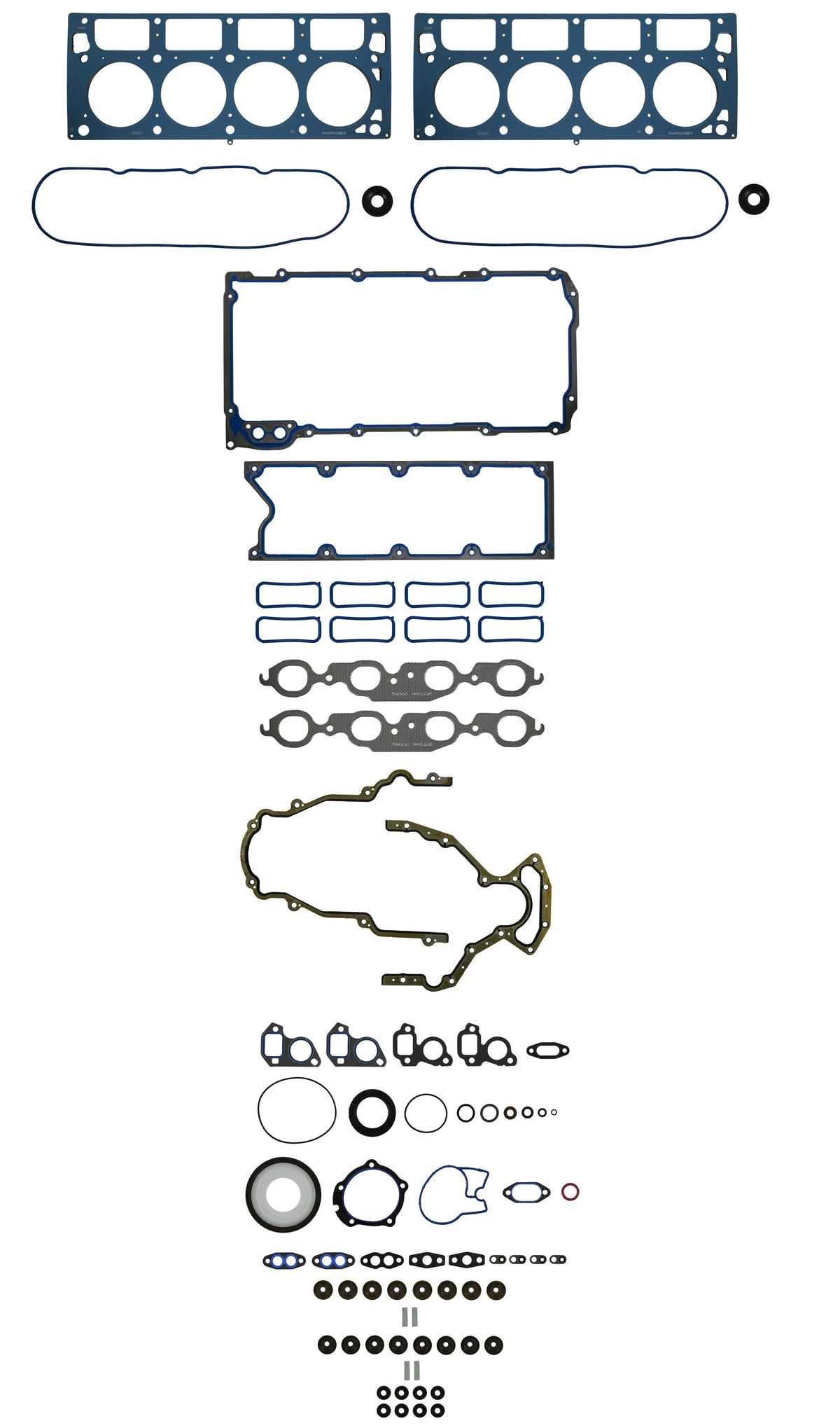 Fel-Pro Chevrolet Corvette 260-3165 Engine Gasket Set - 2603165 for 2002-2004 Chevrolet Corvette - front view