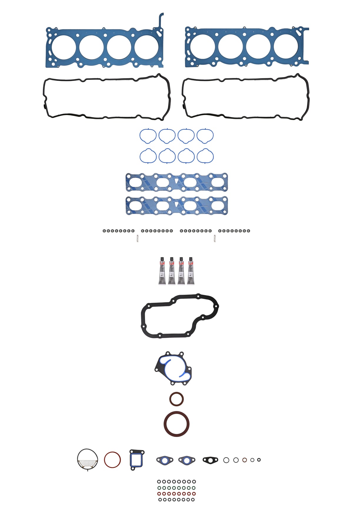 Fel-Pro Nissan TITAN 260-3180 Engine Gasket Set - 2603180 for 2004-2013 Nissan TITAN - front view
