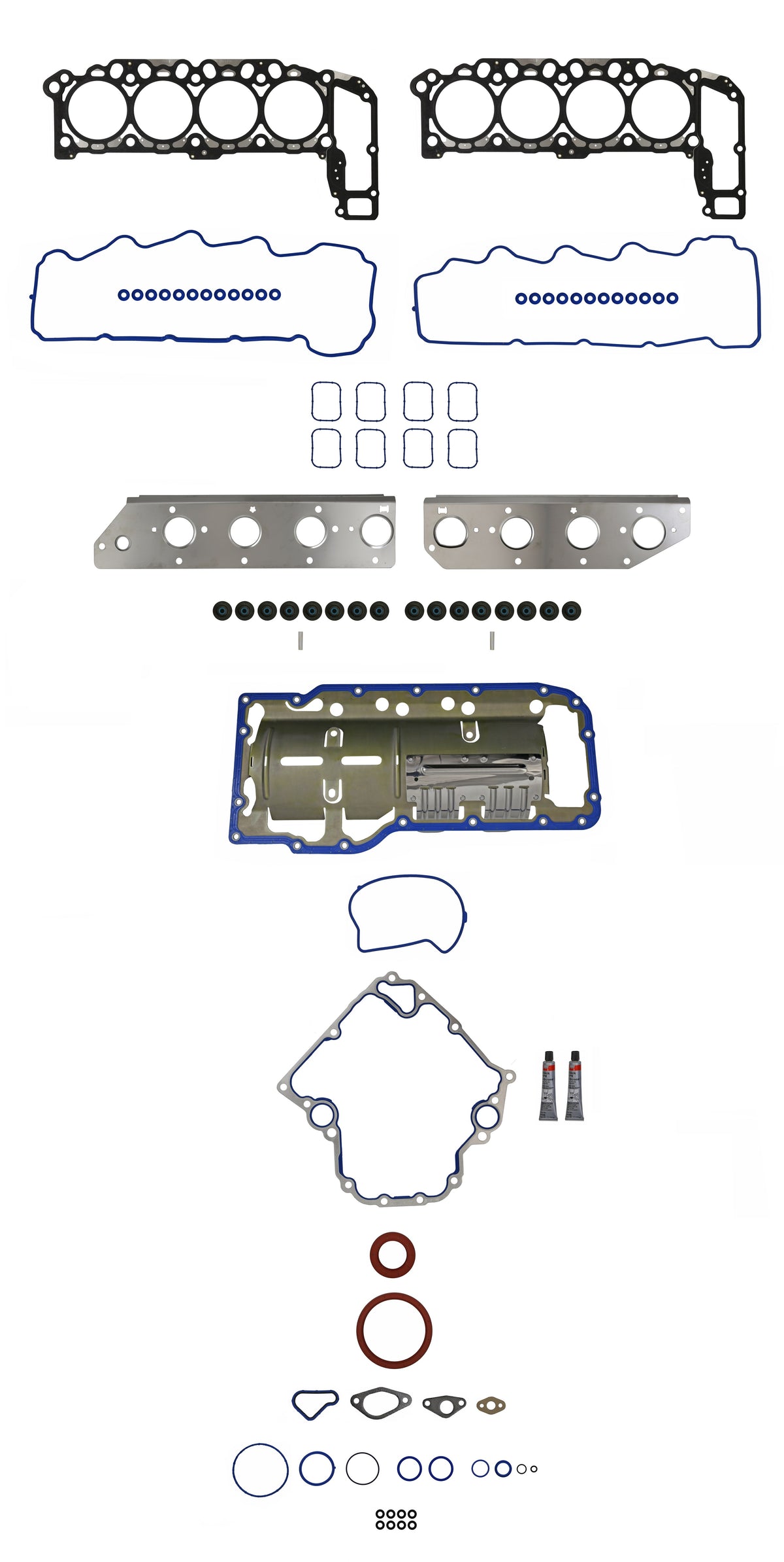 Fel-Pro Dodge RAM 1500 260-3186 Engine Gasket Set - 2603186 for 2011-2013 Ram 1500 - front view