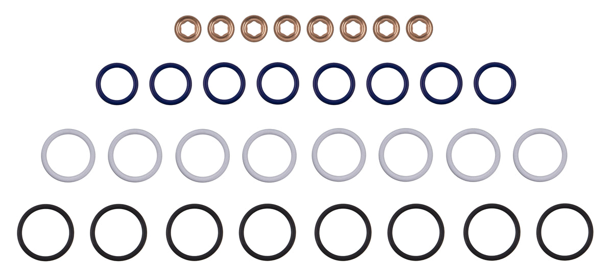 Fel-Pro Ford F-250 Super Duty ES 73181 Fuel Injector O-Ring Kit - ES73181 for 2003-2007 Ford F-250 - front view