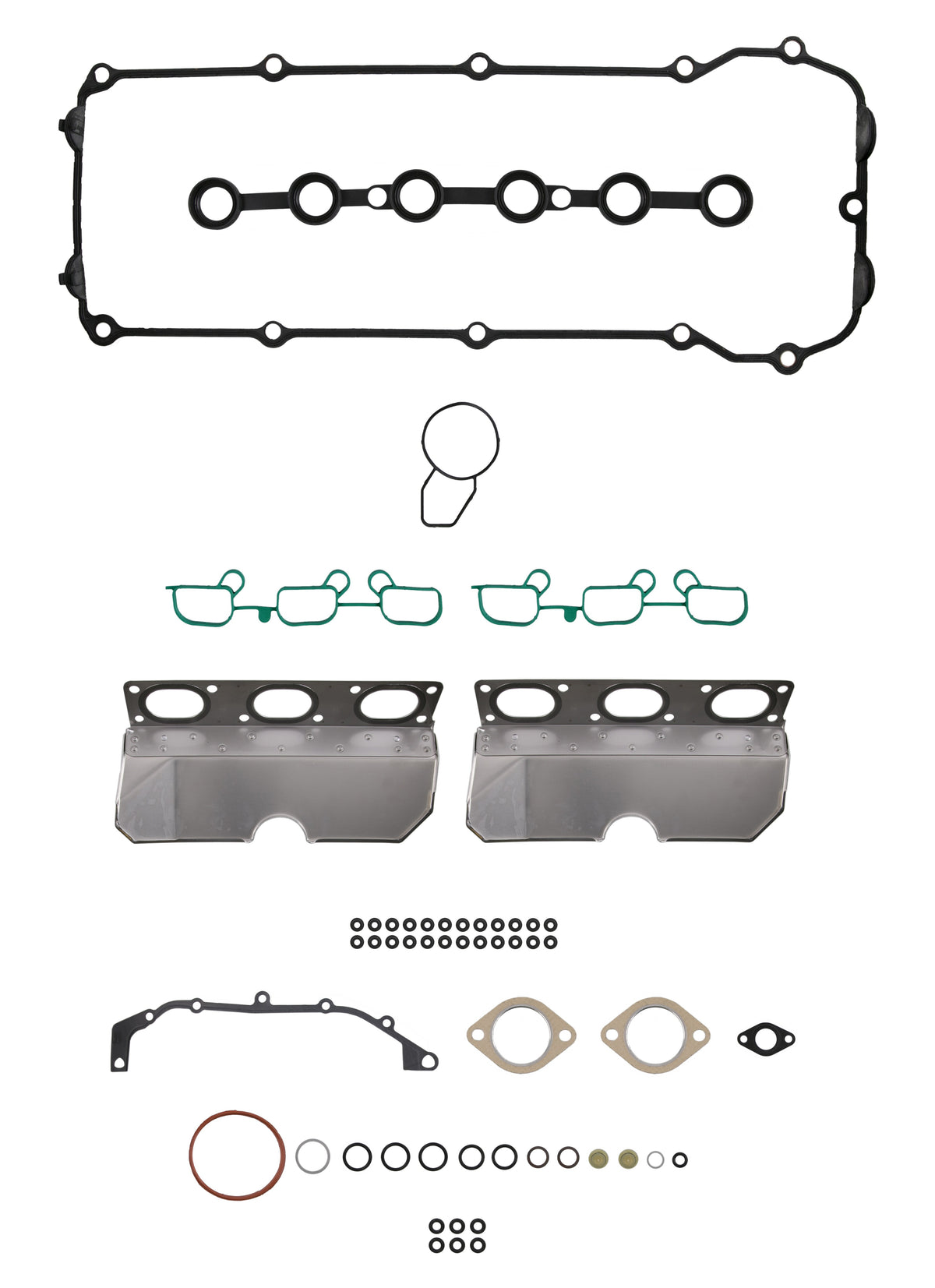 Fel-Pro BMW 325i HSU 26687 Engine Cylinder Head Gasket Set Head Gasket Sold Separately - HSU26687 - front view