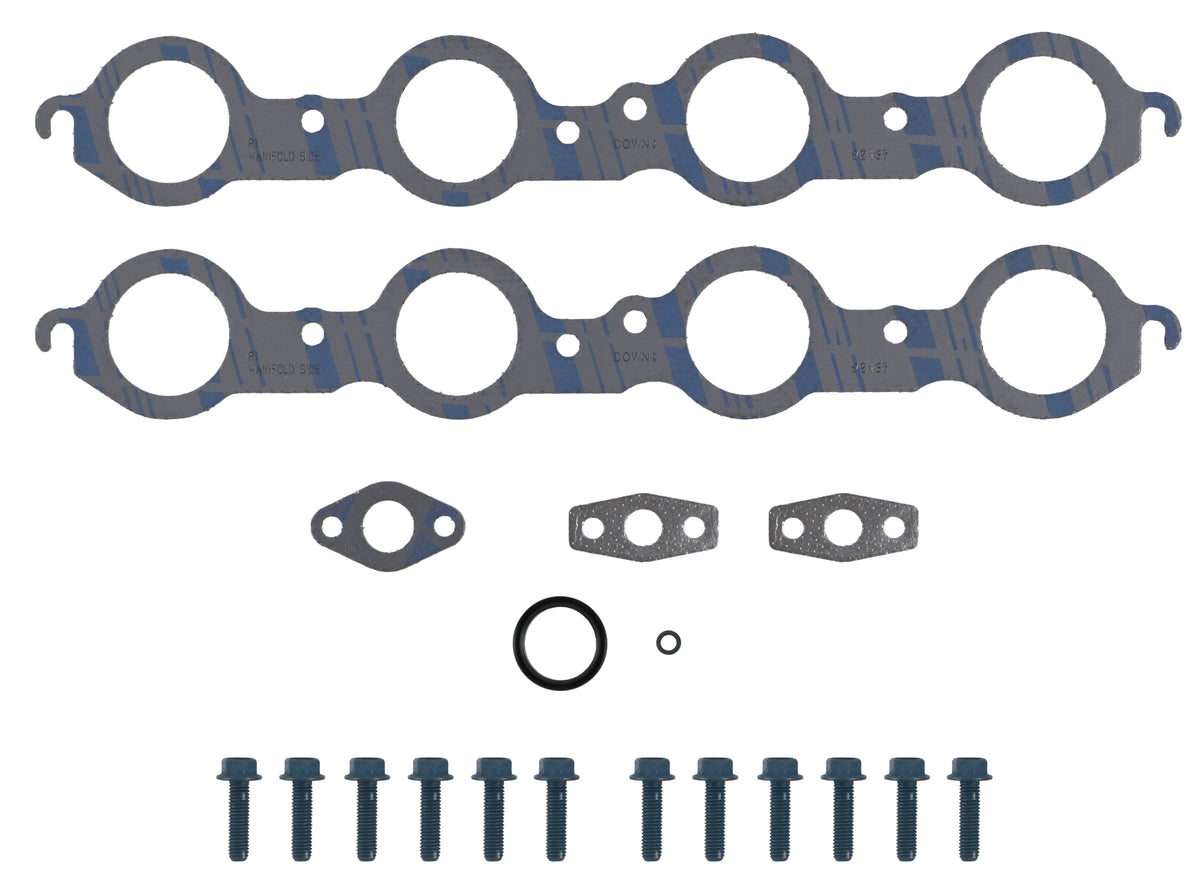 Fel-Pro Chevrolet Silverado 1500 MSB 92467 Exhaust Manifold Gasket Set Bolts Included - MSB92467 - front view