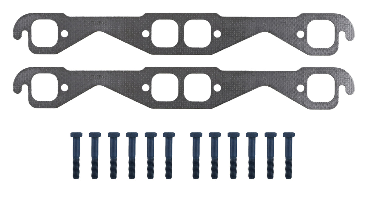 Fel-Pro Chevrolet K1500 MSB 94054 Exhaust Manifold Gasket Set Bolts Included - MSB94054 for 1996-1999 Chevrolet K1500 - front view