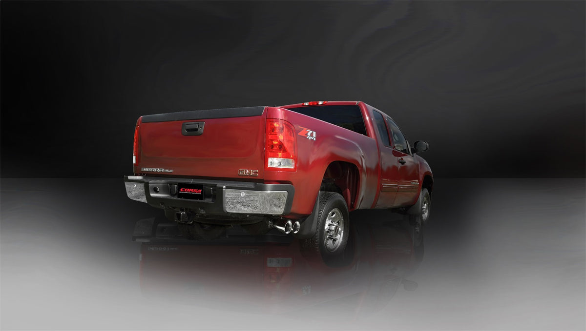 Corsa 2009-2013 Chevrolet Silverado Reg. Cab/Long Bed 1500 4.8L V8 Polished Sport Cat-Back Exhaust - 14900