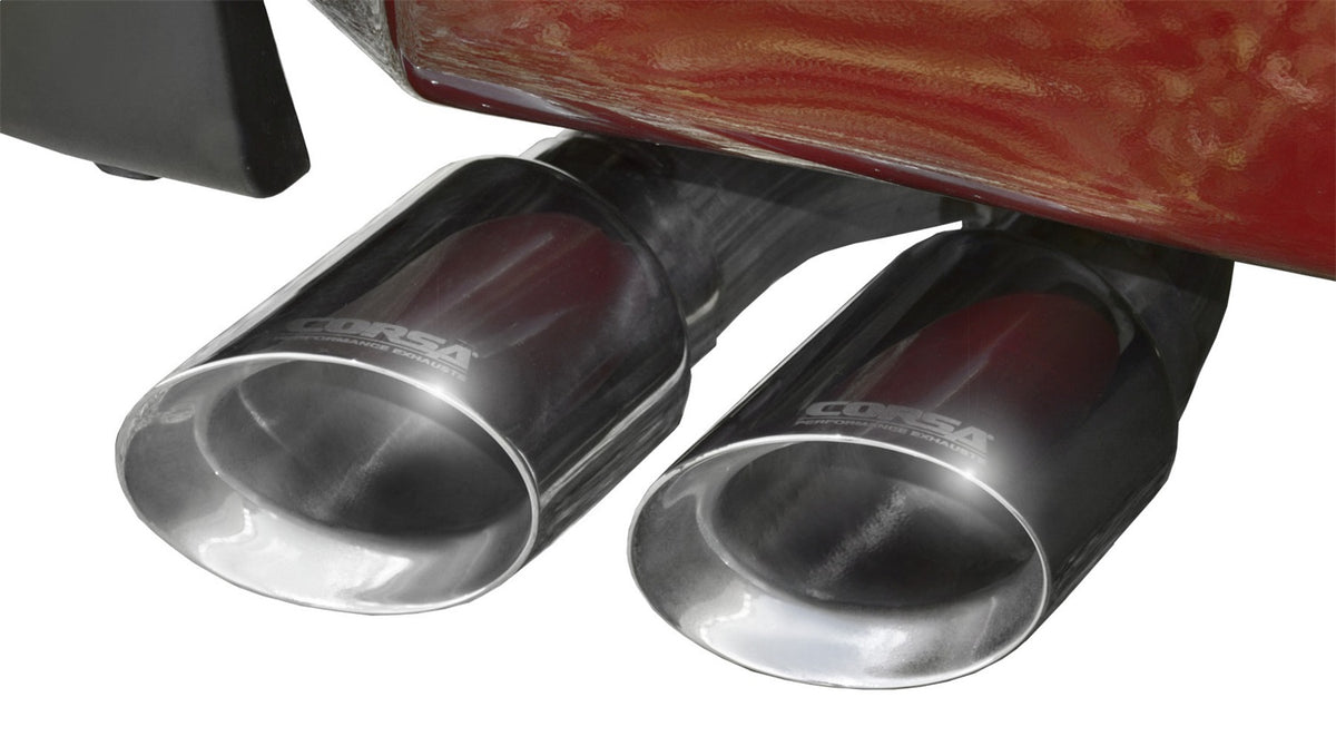 Corsa 2009-2013 Chevrolet Silverado Reg. Cab/Long Bed 1500 4.8L V8 Polished Sport Cat-Back Exhaust - 14900