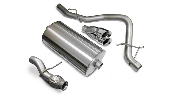 Corsa 09-11 Chevrolet Tahoe 5.3L V8 Polished Sport Cat-Back Exhaust - 14912