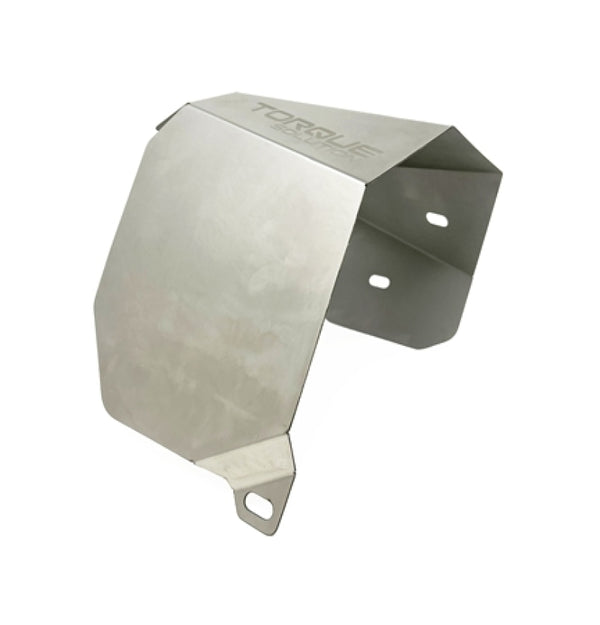 Torque Solution Subaru EJ Stock Location Heat Shield -TS-SU-697-S for 2008-2021 Subaru WRX STI - front view