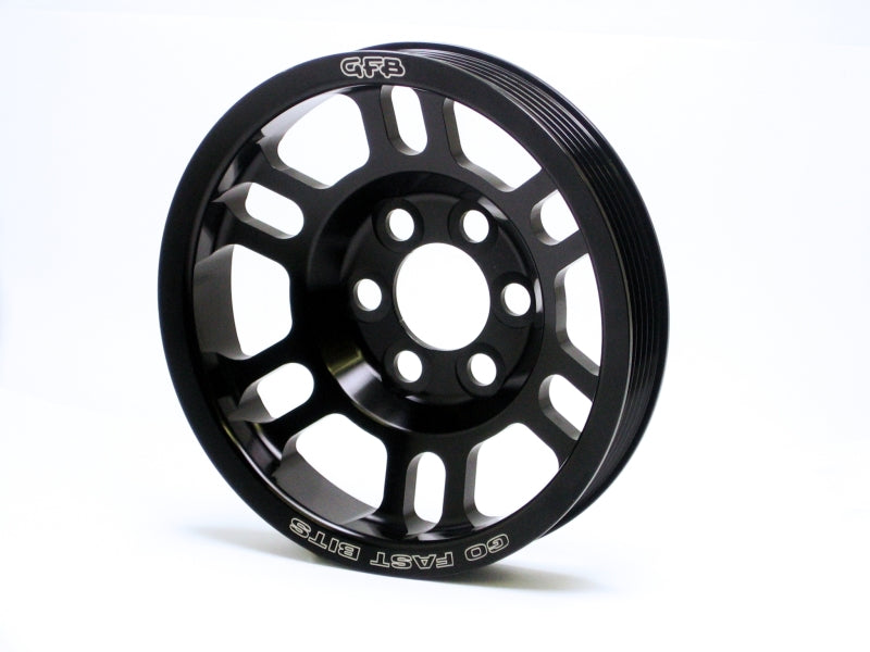 GFB 06-08 Volkswage/Audi 2.0T Super Lightweight Non-Underdrive Crank Pulley Suits - 2012 for 2006-2016 Audi A3 - front view