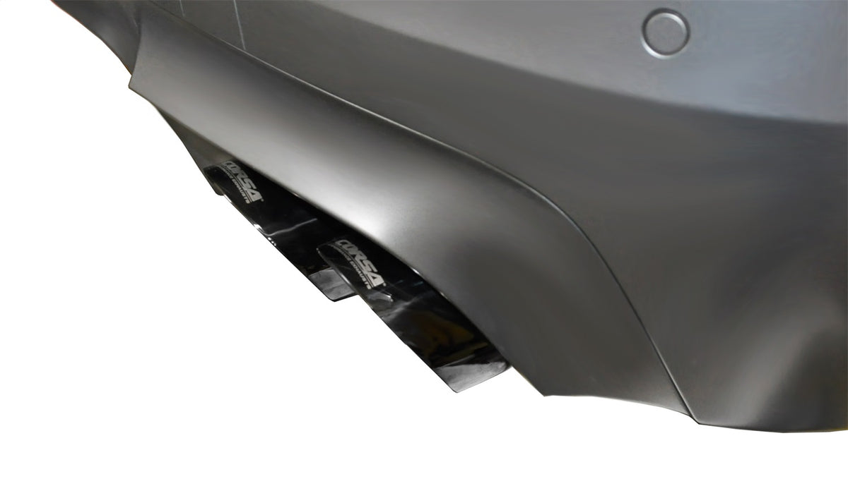 Corsa 2012-2017 BMW M5 F10 Black Sport Axle-Back Exhaust - 14934BLK