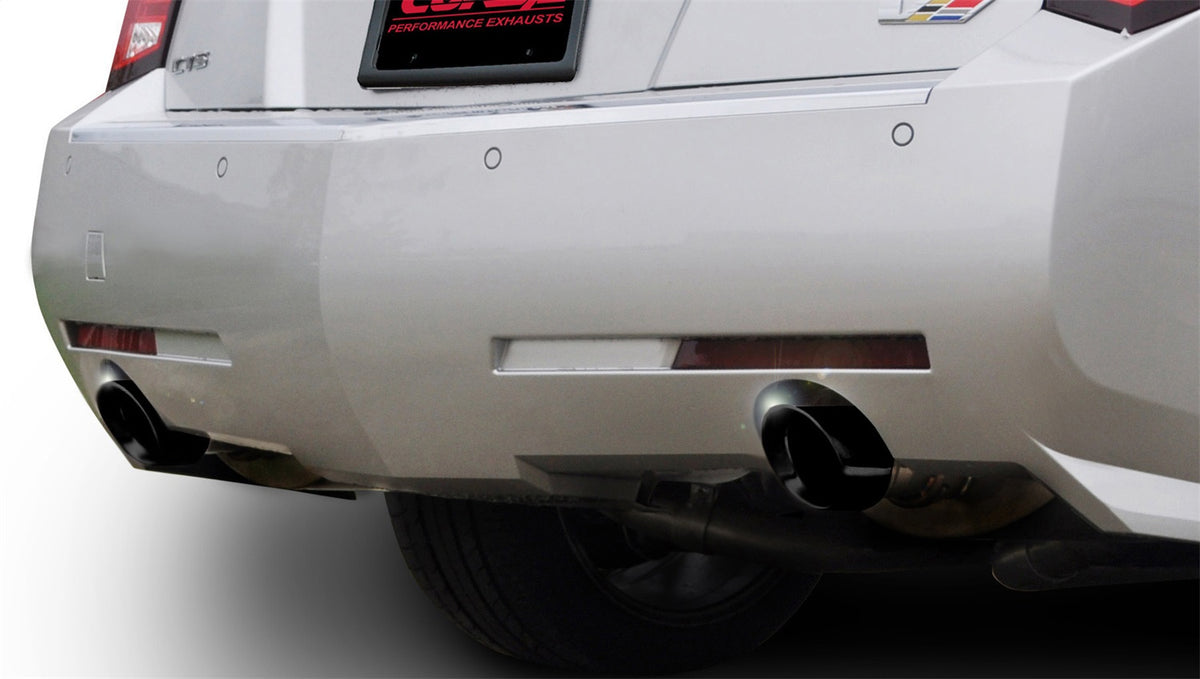 Corsa 2011-2014 Cadillac CTS Wagon V 6.2L V8 Black Sport Axle-Back Exhaust - 14948BLK