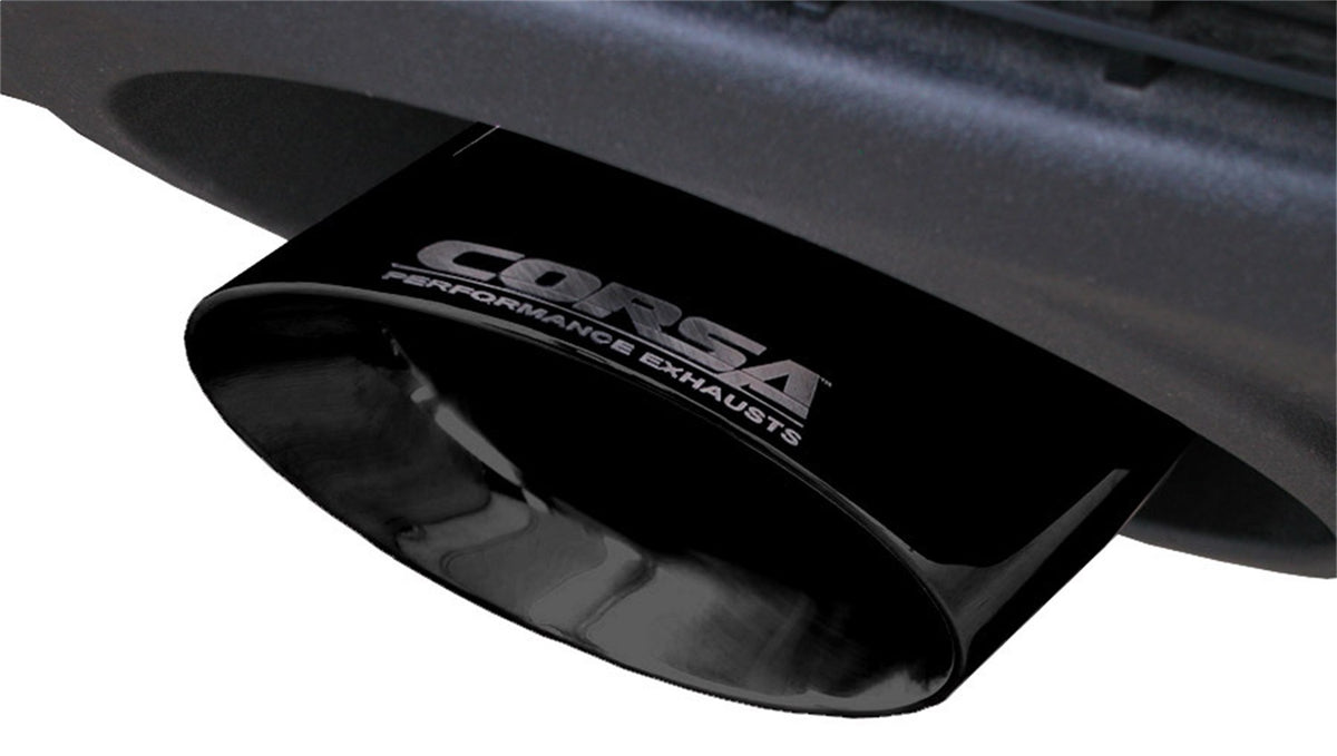 Corsa 10-14 Chevrolet Camaro Coupe SS 6.2L V8 Auto Black Sport Cat-Back + XO Exhaust - 14952BLK