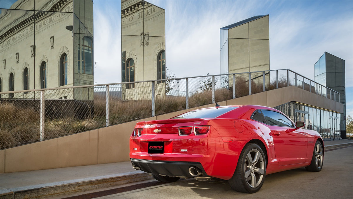 Corsa 10-15 Chevrolet Camaro SS 6.2L V8 Manual Polished Xtreme 3in Cat-Back - 14968