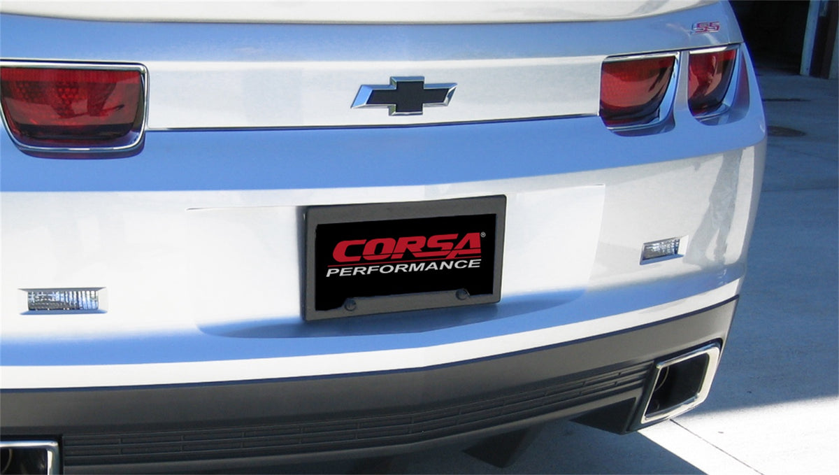 Corsa 10-15 Chevrolet Camaro SS 6.2L V8 Manual Xtreme 3in Cat-Back (No Tips Uses Factory Bezels) - 14976