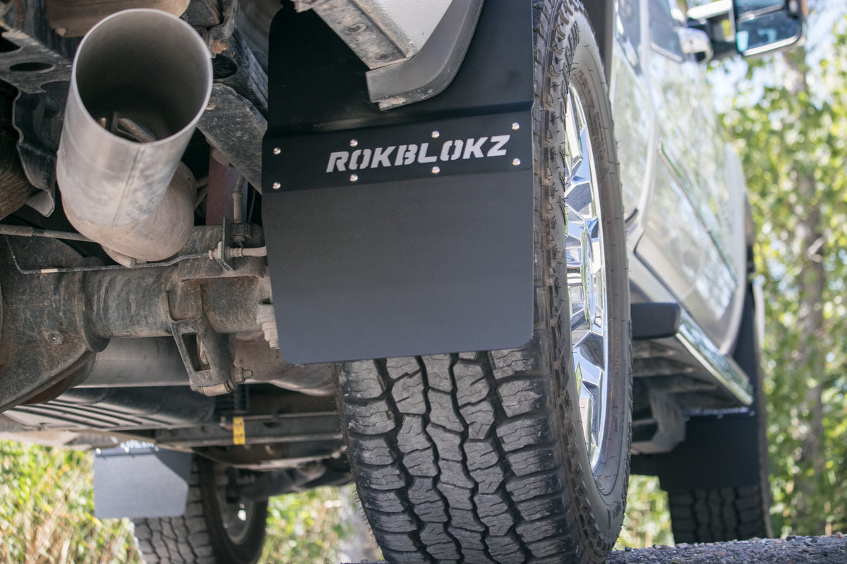 RokBlokz - GMC Sierra 1500/2500/3500 HD STEPBACK (3rd Gen) 2015-2019 Mud Flaps