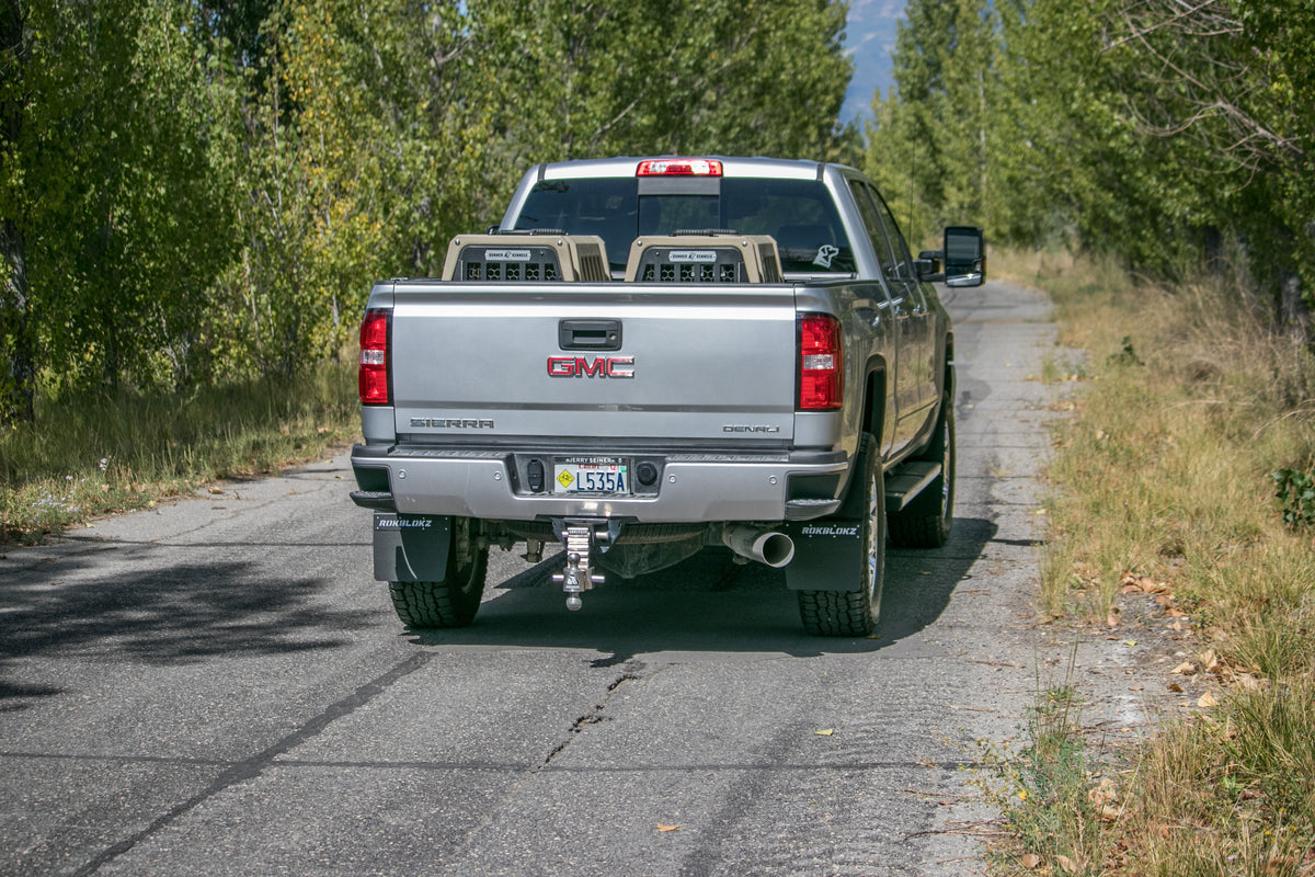 RokBlokz - GMC Sierra 1500/2500/3500 HD STEPBACK (3rd Gen) 2015-2019 Mud Flaps