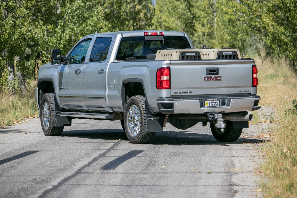 RokBlokz - GMC Sierra 1500/2500/3500 HD STEPBACK (3rd Gen) 2015-2019 Mud Flaps