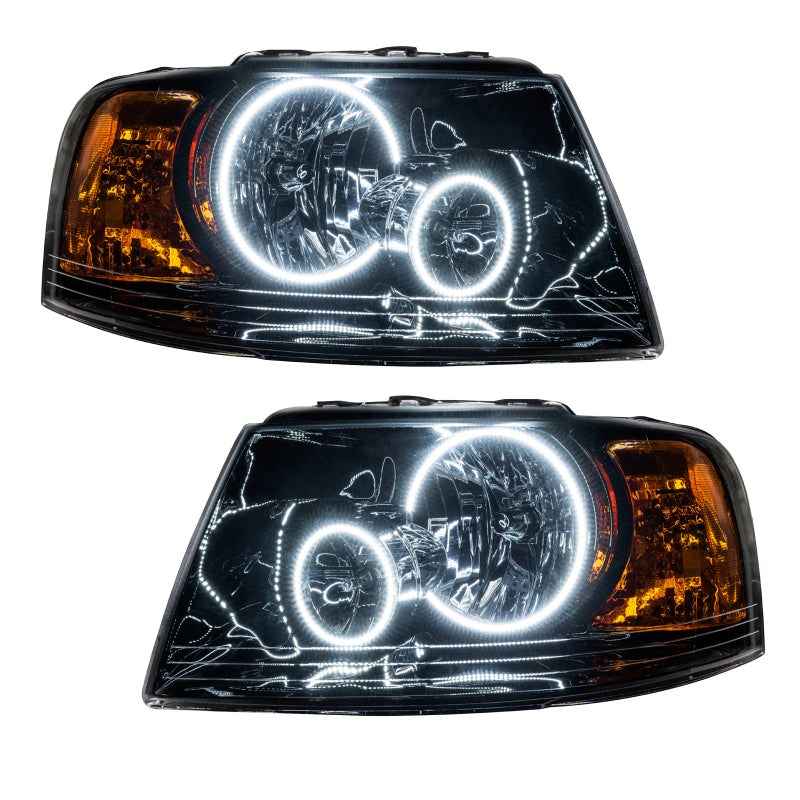 Oracle 03-06 Ford Expedition SMD HL - Black - White SEE WARRANTY - 7154-001